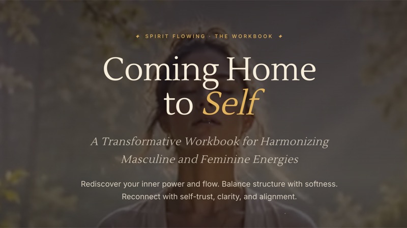 Coming Home to Self workbook cover